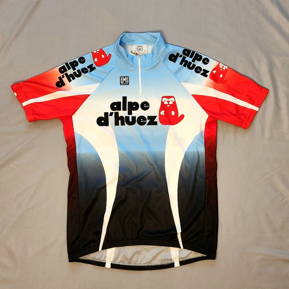 Men's Santini Alpe d'Huez Cycling Jersey 3X